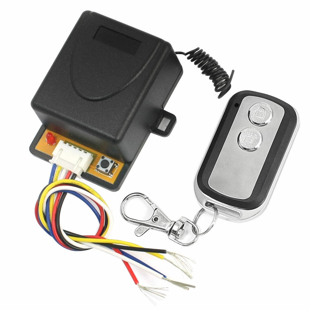 RECEPTOR INALAMBRICO CON 2 RELEVADORES Y CONTROL REMOTO  ACCESSPRO