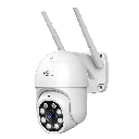 CAMARA PT WIFI MINI DOMO 3MP CMOS 1/2.7″ LENTE 3.6MM H.265/H.264 IR 20M, AUDIO BIDIREC TFCARD 128GB ZKTECO