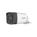 CAMARA TURBO 5MP BALA EXIR 0.01 LUX 80m IR F3.6MM IP67 SEMI METALICA HIKVISION