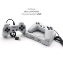 POLY STATION 200 JUEGOS + 2 CONTROLES CLASICO NC-018