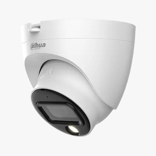CAMARA 4 EN 1 TIPO DOMO SEMIMETALICA FULLCOLOR 5MP@25FPS LENTE 2,8MM FOV 112° WDR LED 20M IP67