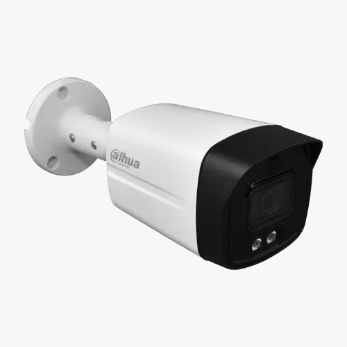 CAMARA 4 EN 1 FULLCOLOR SMART DUAL LED 1080P TIPO BALA SEMIMETAL 3,6MM DWDR LUZ VISIBLE 40M IP67 MIC