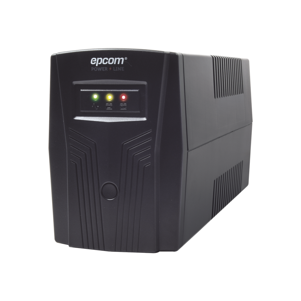 UPS DE 600VA/360W INTERACTIVA 120VCA 4 TOMAS POWELINE