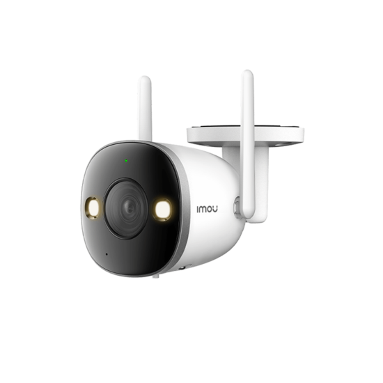 CAMARA IP TIPO BALA 2MP FULLCOLOR LENTE 2.8MM DETECCION DE HUMANOS IR 30M IP67 WIFI