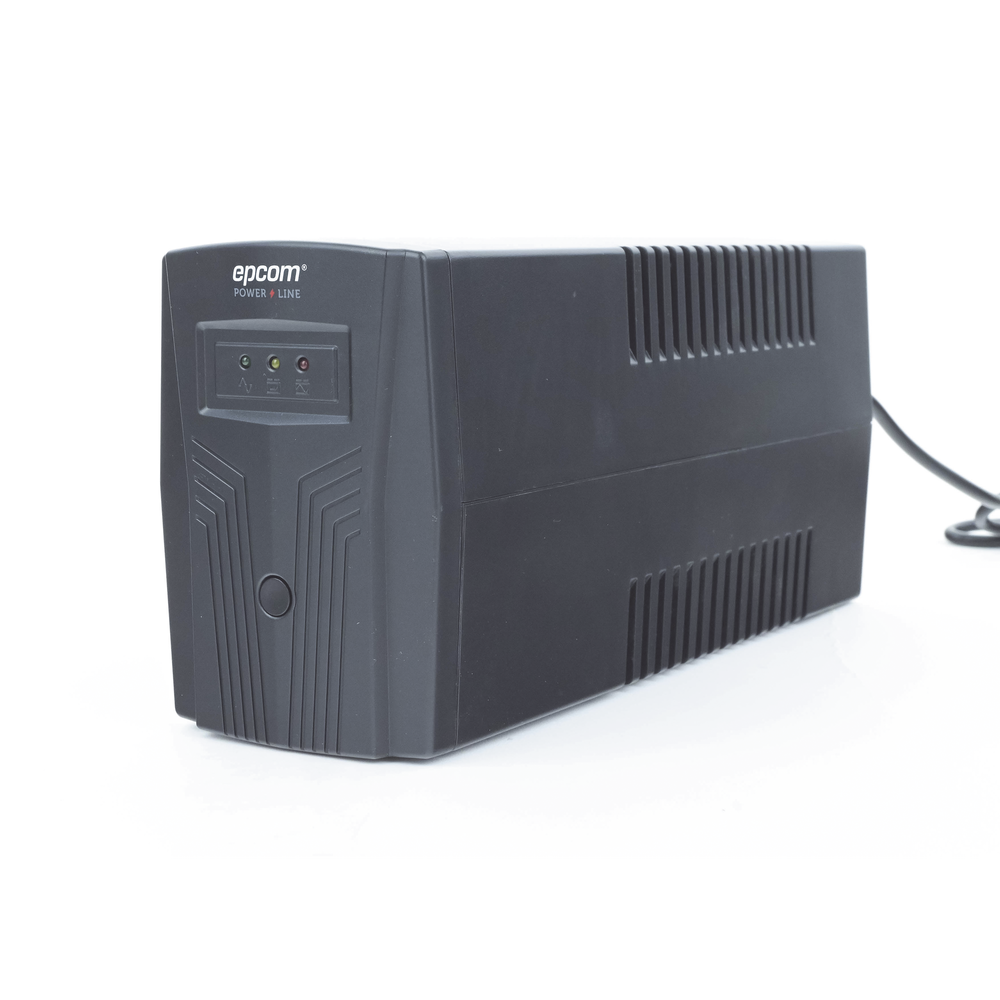 UPS DE 850VA/510W / TOPOLOGIA LINEA INTERACTIVA / ENTRADA Y SALIDA 120 VCA / REGULADOR DE VOLTAJE AVR 80-150 VCA / CLAVIJA NEMA 5-15P / 4 TOMAS NEMA 5-15R