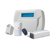 KIT INALAMBRICO DSC IMPASA  1 PANEL, 1 FUENTE , 1 SENSOR, 1  CONTACTO MAGNETICO, 1 CONTROL