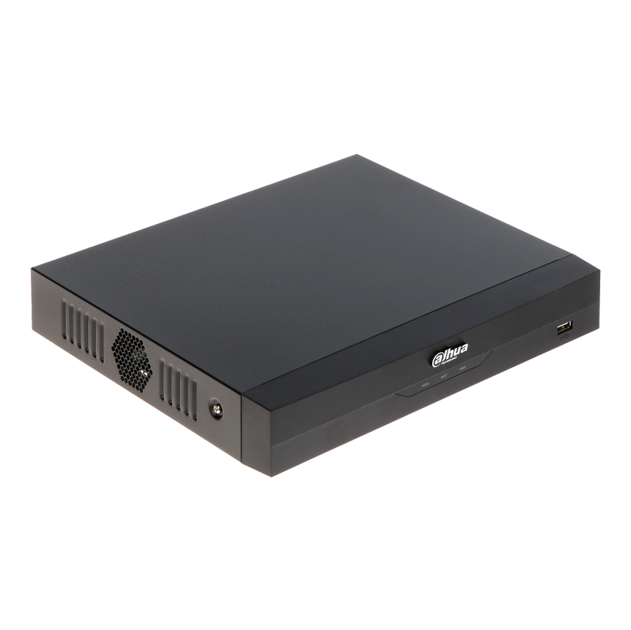 XVR 4CH + 2CH IP GRABACION 1CH HASTA 5M-N REC FACIAL 1 HDMI 1 E/S RCA 1 SATA RS485 H265+