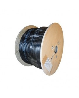 CABLE UTP 6 ALEACION USO EXTERIOR PVC CARRETE 305 METROS