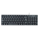 TECLADO USB ERGONOMICO SLIM NEGRO MULTILASER