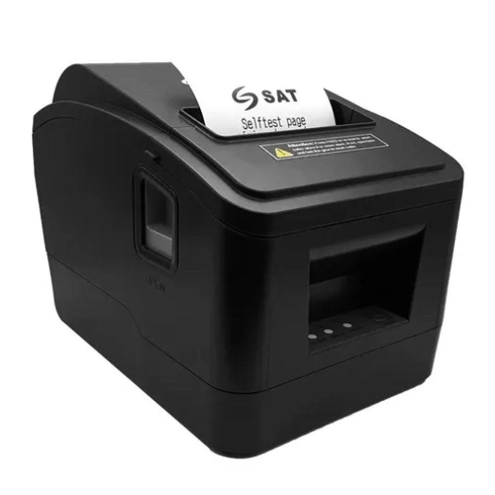 IMPRESORA TERMICA SAT / VELOCIDAD DE HASTA 200mm/s CONEXIN USB / PUERTO PARA CAJON MONEDERO / SOPORTA IMPRESION DE CODIGO DE BARRAS / ANCHO DE IMPRESION 80 MM