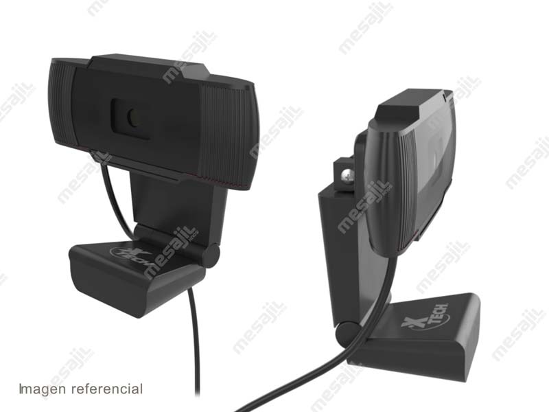 CAMARA WEB CAM PARA PC COMPUTADOR XTECH 720P HD CON MICROFONO