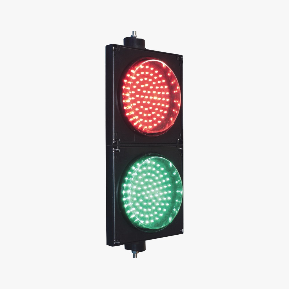 SEMAFORO / SEÑALIZACION ROJO Y VERDE / DIAMETRO 20CM / ACCESSPRO