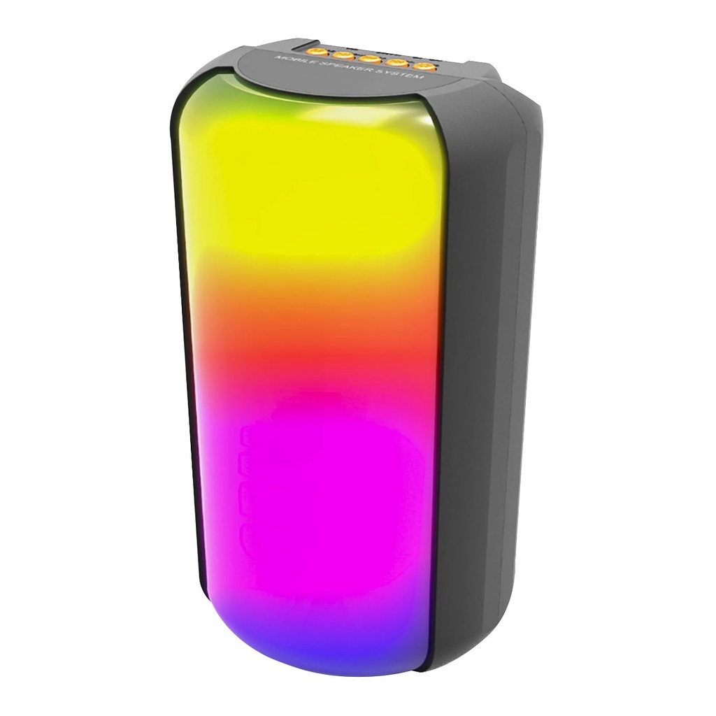 PARLANTE BLUETOOTH GAMER RGB  PORTABLE 6W USB, MICRO SD