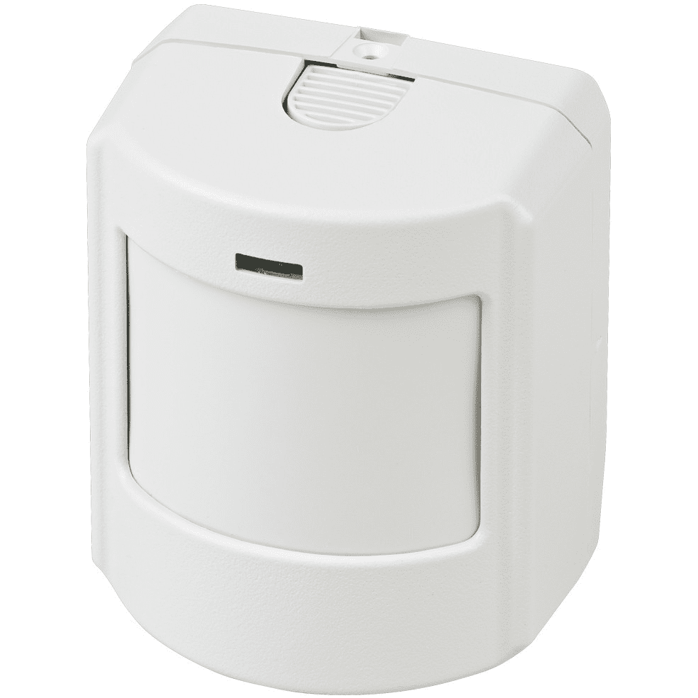 SENSOR DE MOVIMIENTO PIR INALÁMBRICO ANTIMASCOTAS HASTA DE 18KG COBERTURA 10 X 12M BATERÍA DE LITIO AA