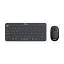 COMBO NEGRO DE TECLADO + MOUSE 3 BOTONES INALAMBRICO IDIOMA ESPAÑOL