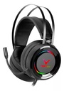 DIADEMA GAMER USB 7.1 RETROILUMINADA RGB CHIROPTER GH59 NEGRO CON MICROFONO