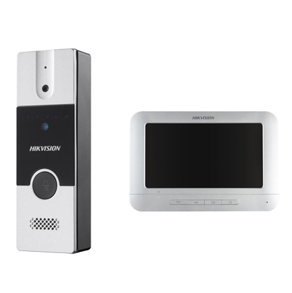 KIT DE VIDEOPORTERO / MANOS LIBRES CON PANTALLA LCD A COLOR DE 7"