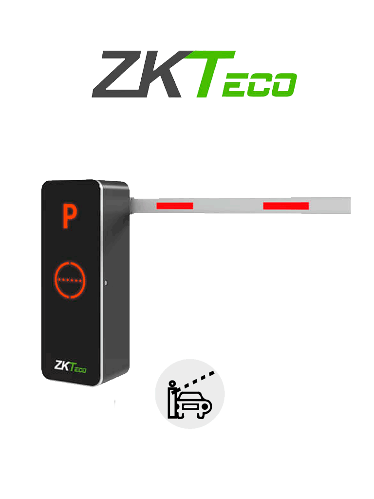 BARRERA VEHICULAR IZQUIERDA BRAZO 3 METROS GABINETE LED 1.5S APERTURA 2 CONTROL WIFI APP