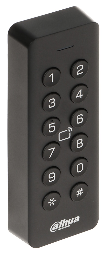 LECTORA DE ESCLAVO DE TARJETAS Y CONTRASEÑAS DAHUA RS-485 WIEGAND 34 IP66