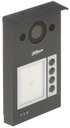 VIDEO PORTERO INTERCOMUNICADOR IP ALUMINIO 2MP 4 BOTONES IP65, IK08 12VDC POE SIP DAHUA