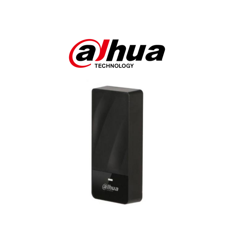 LECTOR DE TARJETAS MIFARE NEGRO APRUEBA DE AGUA RS485 Y W34 DAHUA