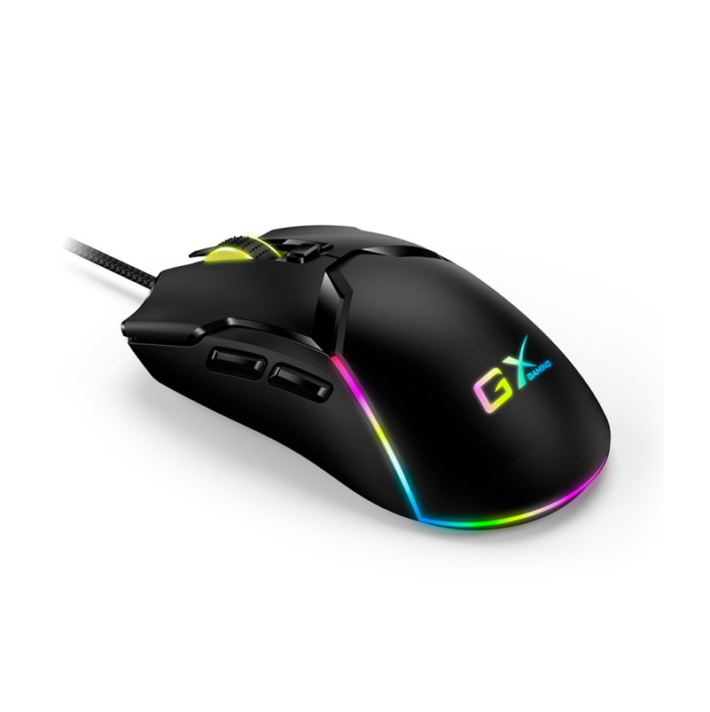 MOUSE GAMER GENIUS SCORPION USB NEGRO 7200DPI PROGRAMABLE 6 BOTONES