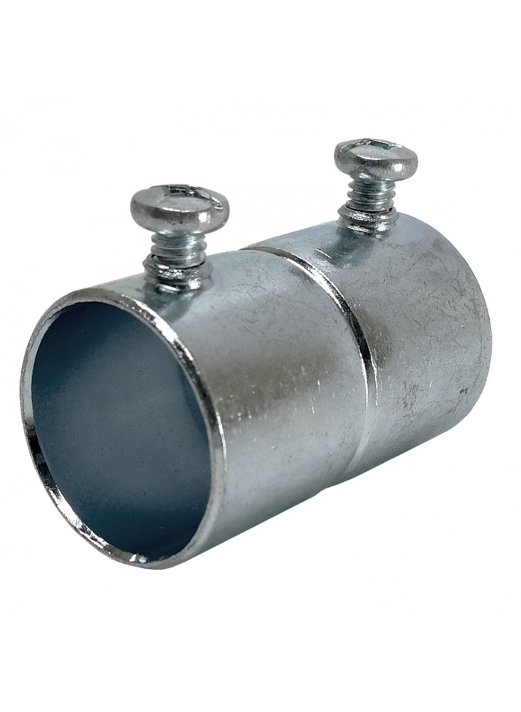 UNION DE 1/2 PARA TUBO EMT GALVANIZADO METALICO RETIE