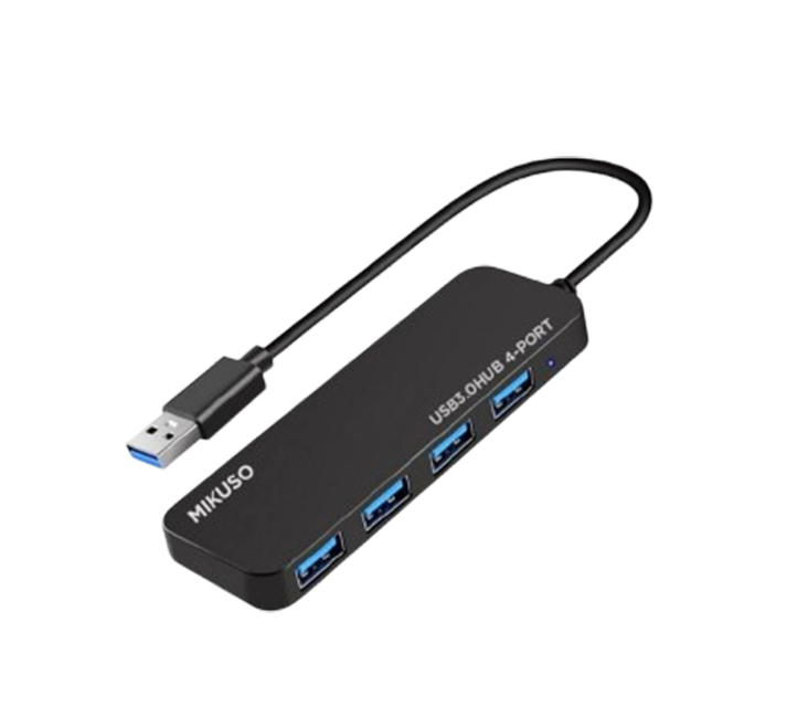 HUB DE 4 PUERTOS 3.0 PARA DISPOSITIVO USB 30CM DE LARGO CABLE PRO
