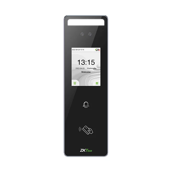CONTROL DE ACCESO ZKTECO 500 ROSTROS 3000 HUELLAS 3000 TARJETAS EXTERIOR IP65