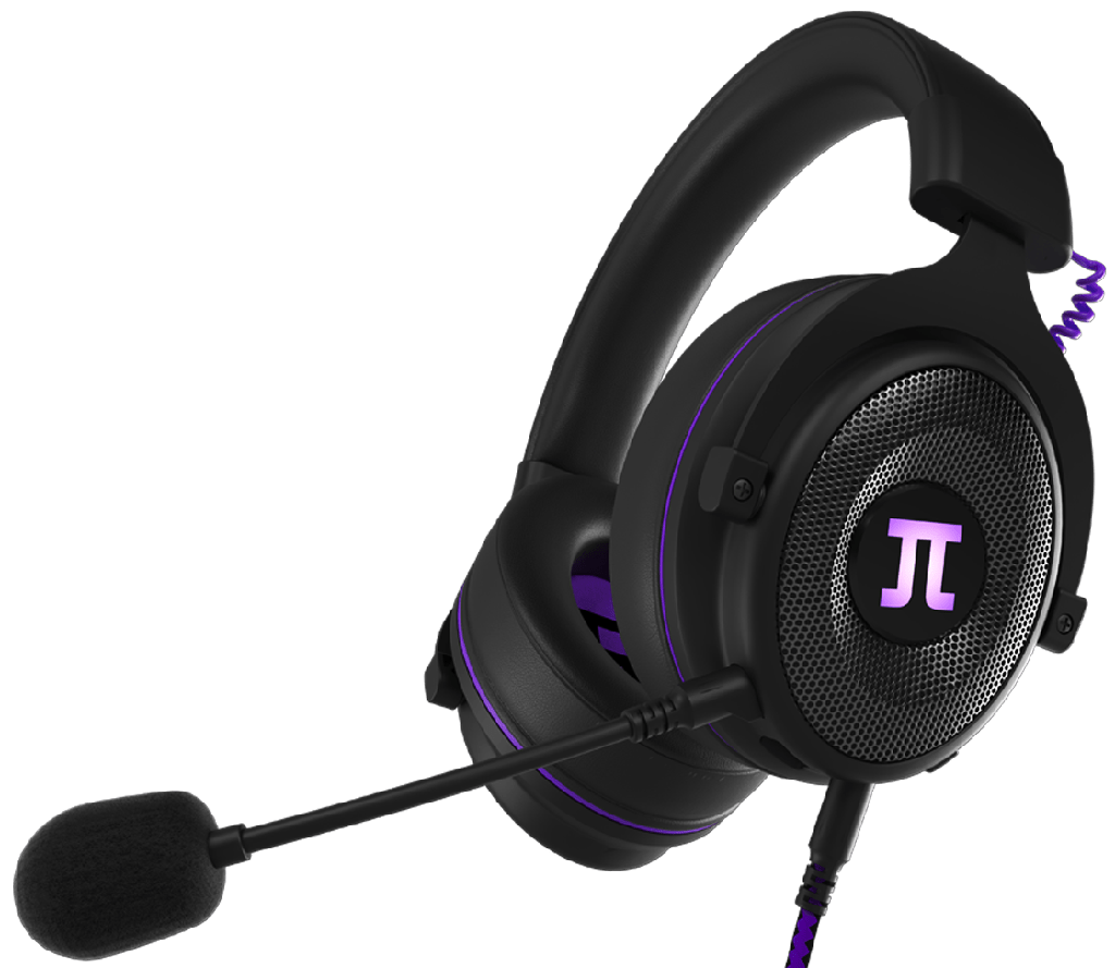 AUDIFONOS DIADEMAS GAMER PRIMUS LED 7.1 50MM CUERINA PREMIUM CANCELACION DE RUIDO