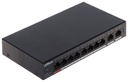 SWITCH DAHUA DE 10 PUERTOS ADMINISTABLE NUBE 8 PUERTOS POE 10/100 Y 2 PUERTOS 10/100/1000