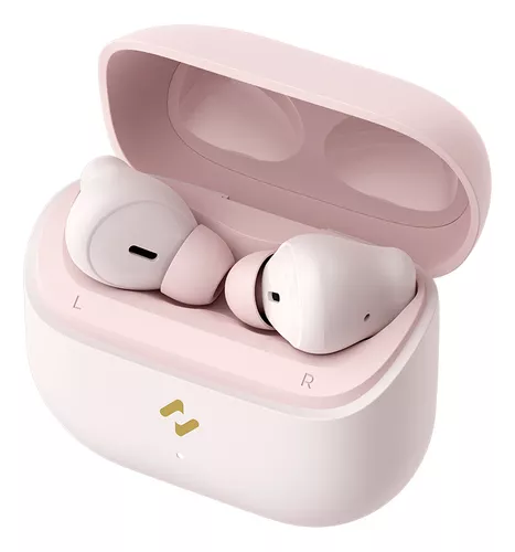 AUDIFONOS BLUETOOTH IN-EAR ROSADO 400MHA 7.5H V5.4 CONTRA RUIDO
