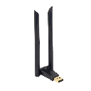 ANTENA USB WIFI DE 600MBPS ADAPTADOR PARA PC DOBLE BANDA