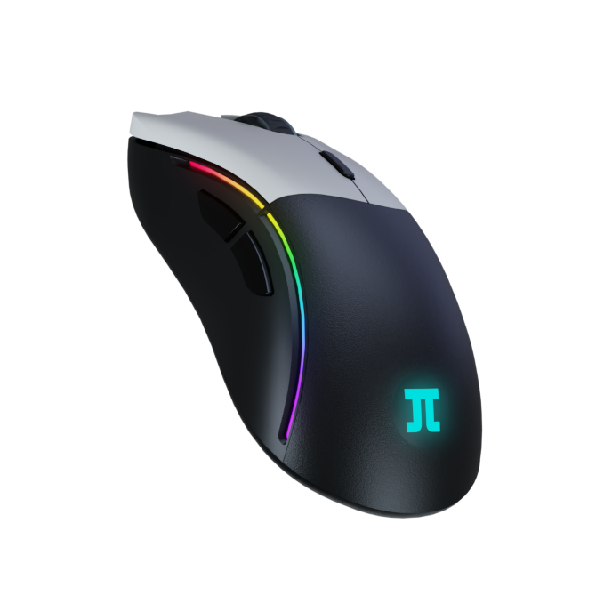 MOUSE GAMER INALAMBRICO 10000 DPI SOFTWARE PRIMUS MODO DUAL 2.4GHZ Y USB 6 BOTONES