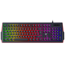 TECLADO GAMER HAVIT MEMBRANA RGB USB NYLON FUNCIONES RAPIDAS