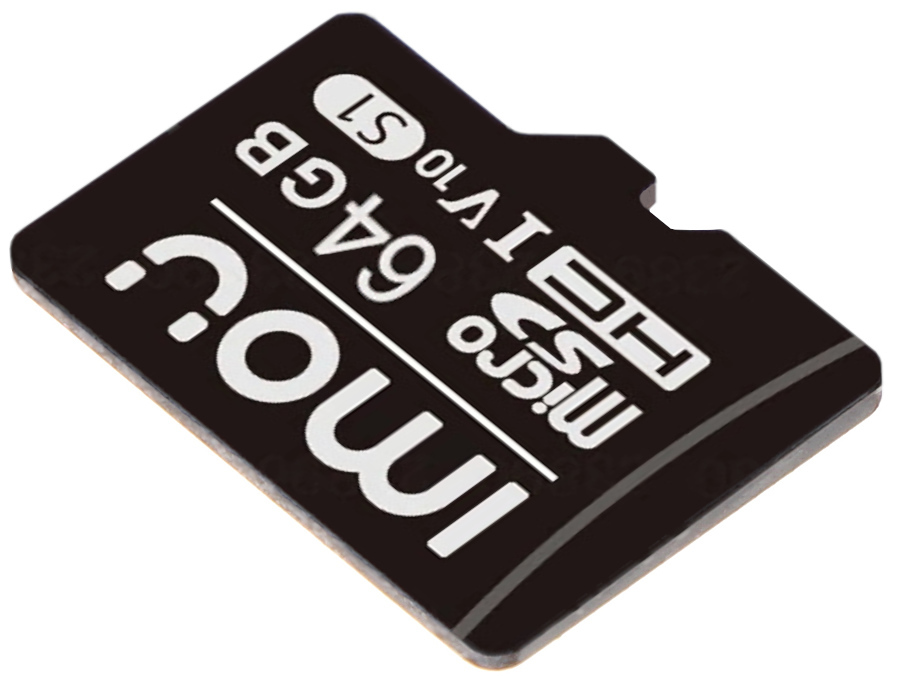 TARJETA MICROSD 64B CLASE 10 IMOU DAHUA PARA CAMARAS DE SEGURIDAD