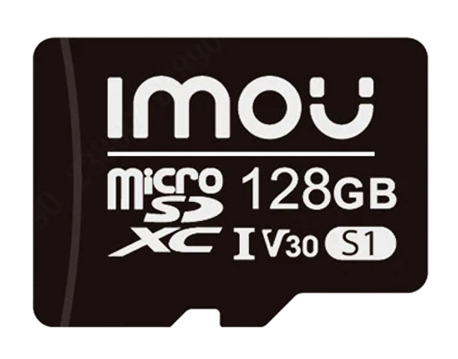 TARJETA MICROSD 128GB CLASE 10 IMOU DAHUA PARA CAMARAS DE SEGURIDAD