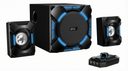 PARLANTES BAFLES GAMER 36W CONTROLADOR 3.5MM RCA PARA PC SONIDO NITIDO MADERA BAJO GENIUS