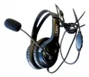 DIADEMA AUDIFONOS DOBLE JACK 3.5MM PARA PC MICROFONO COMODOS CALL CENTER