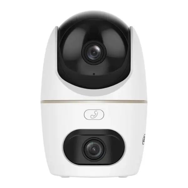 CAMARA DE SEGURIDAD DAHUA WIFI DOBLE LENTE 5MP + 5MP 4K H265 3.6MM IR INTERIOR MICRO SD