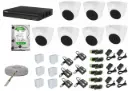 KIT DE 7 CAMARAS DE SEGURIDAD 1080P DAHUA CCTV COMPLETO 