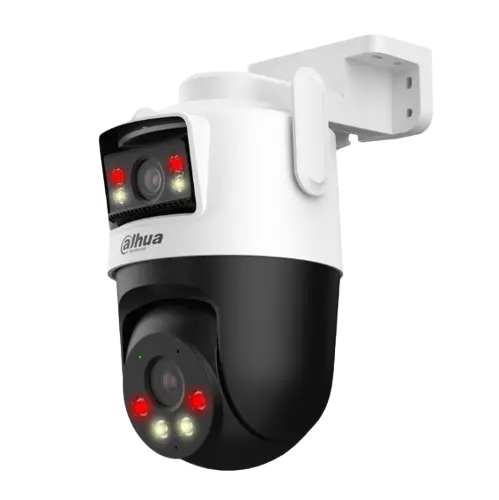 CAMARA DE SEGURIDAD WIFI PTZ DOBLE LENTE DAHUA 3MP + 3MP IR 50M MICRO SD ALARMA IP66