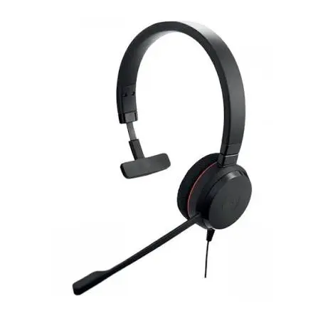 AUDIFONOS DIADEMA MONO AURICULAR JABRA PROFESIONALES 2 AÑOS DE GARANTIA USB ENVOLVE CONTRARUIDOS 
