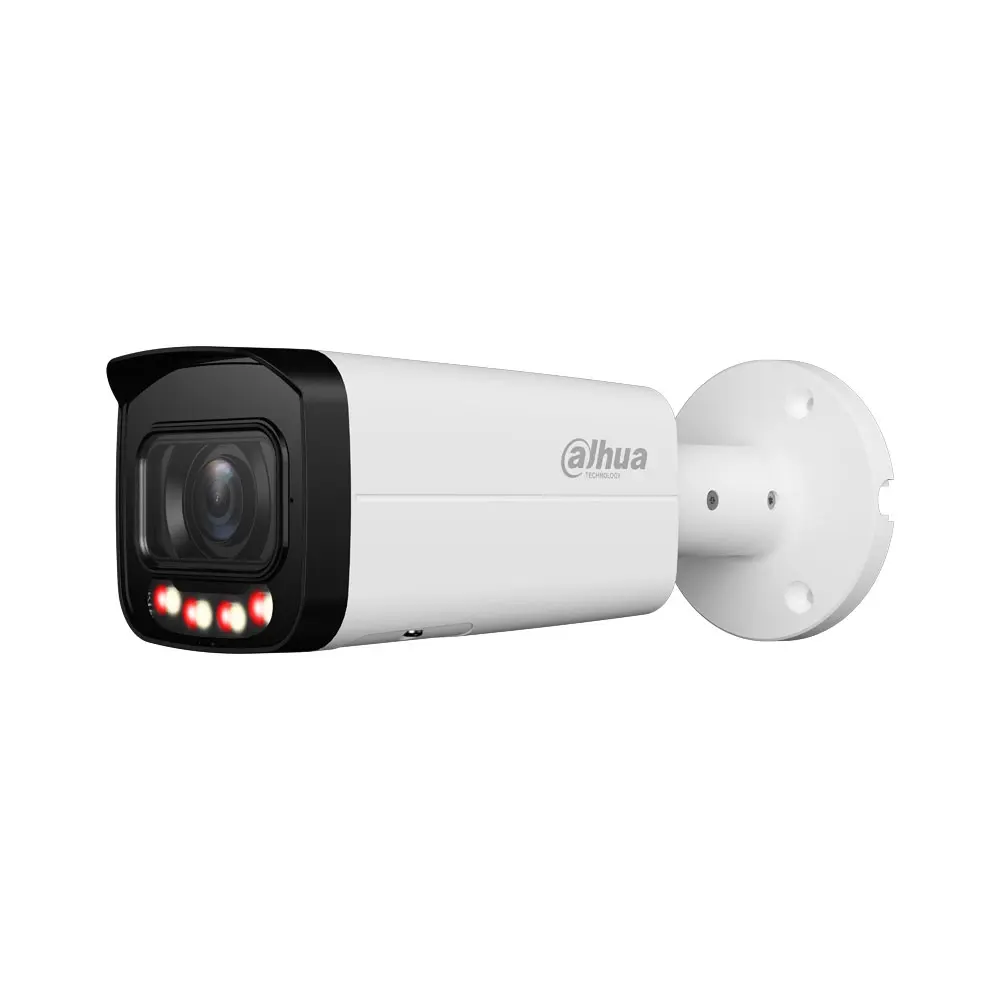 CAMARA DE SEGURIDAD BALA IP DE 4MP IVS CRUCE DE LINEA MOTORIZADO 60M AI POE