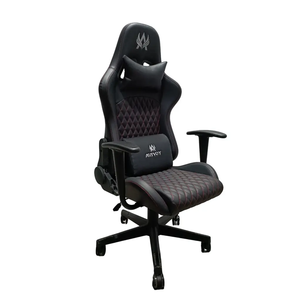 SILLA GAMER NEGRA MOVERICK RECLINABLE BASE NYLON 