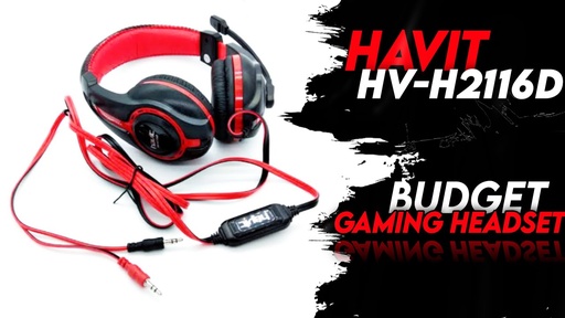 [HV-H2116D] DIADEMA GAMER HAVIT H2116D PLUG 3,5 MICROFONO PC CALL