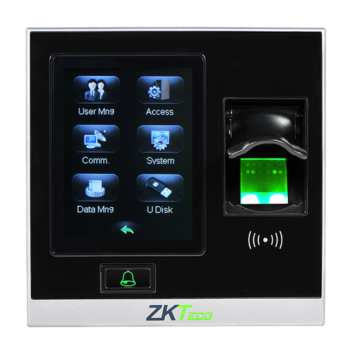 [SF400] CONTROL DE ACCESO 1500 HUELLAS ZKTECO SF400 TOUCH  TARJETAS