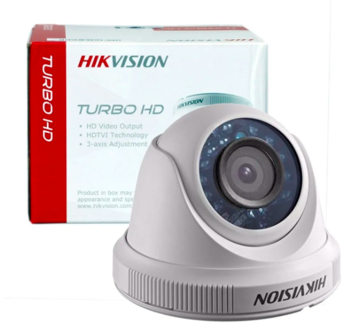 [DS-2CE56C0T-IRPF] CAMARA DOMO TURBOHD 720P / LENTE 2.8 MM / IR INTELIGENTE PARA 20 MTS / INTERIOR