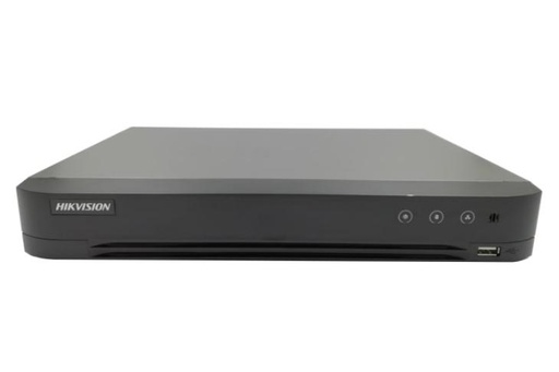 [iDS-7204HQHI-M1/S] ACUSENSE DVR 4 MEGAPIXEL / 4 CANALES TURBOHD + 2 CANALES IP / 1 BAHÍA DE DISCO DURO / 1 CANAL DE AUDIO