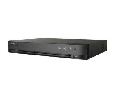 [IDS-7208HQHI-M1/S] ACUSENSE DVR 4 MEGAPIXEL / 8 CANALES TURBOHD + 2 CANALES IP / 1 BAHÍA DE DISCO DURO